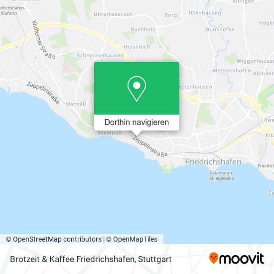 Brotzeit & Kaffee Friedrichshafen Karte