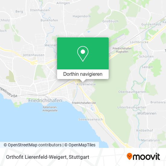 Orthofit Lierenfeld-Weigert Karte