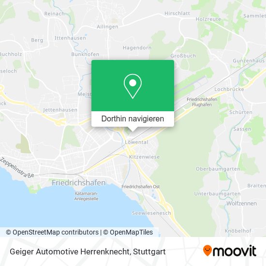 Geiger Automotive Herrenknecht Karte