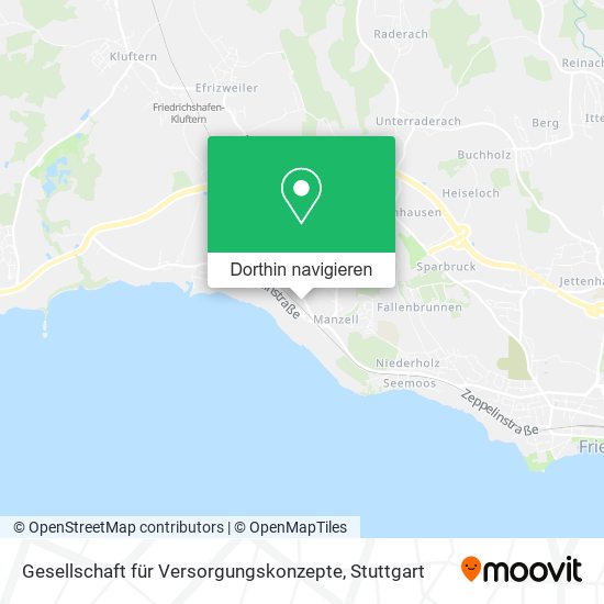Gesellschaft für Versorgungskonzepte Karte
