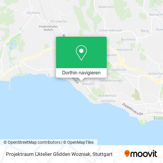 Projektraum L'Atelier Glidden Wozniak Karte
