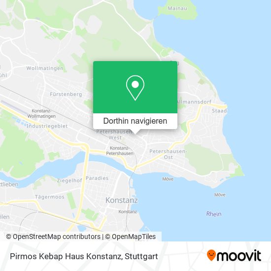 Pirmos Kebap Haus Konstanz Karte