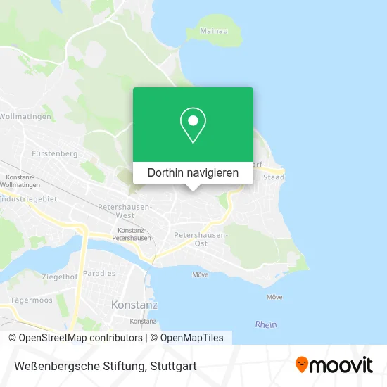 Weßenbergsche Stiftung Karte