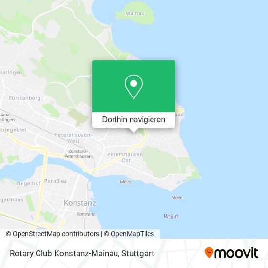 Rotary Club Konstanz-Mainau Karte