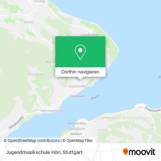 Jugendmusikschule Höri Karte