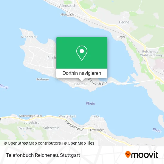 Telefonbuch Reichenau Karte