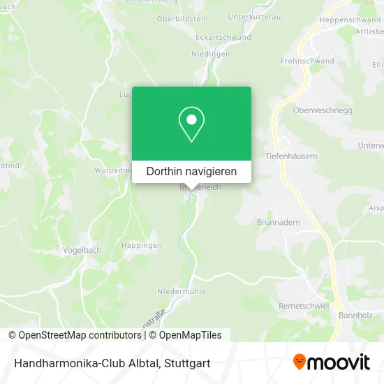 Handharmonika-Club Albtal Karte