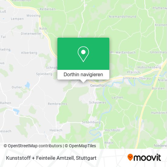 Kunststoff + Feinteile Amtzell Karte