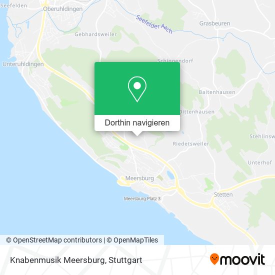 Knabenmusik Meersburg Karte