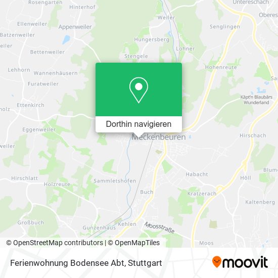 Ferienwohnung Bodensee Abt Karte