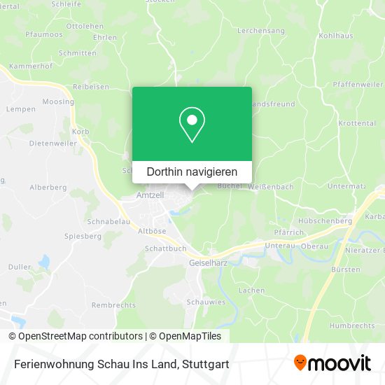 Ferienwohnung Schau Ins Land Karte