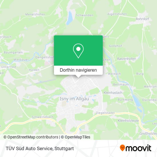 TÜV Süd Auto Service Karte