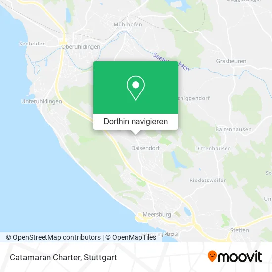 Catamaran Charter Karte