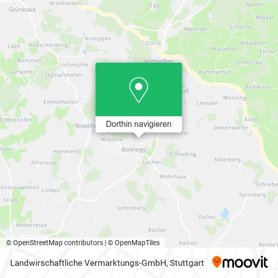 Landwirschaftliche Vermarktungs-GmbH Karte