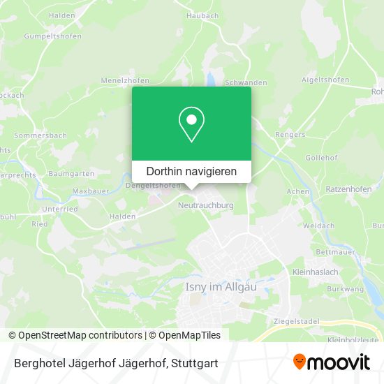 Berghotel Jägerhof Jägerhof Karte