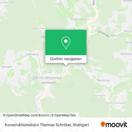 Konstruktionsbüro Thomas Schröter Karte