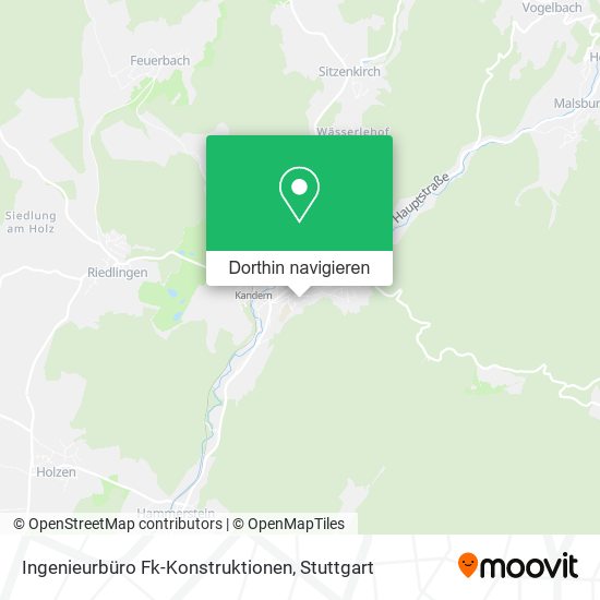Ingenieurbüro Fk-Konstruktionen Karte