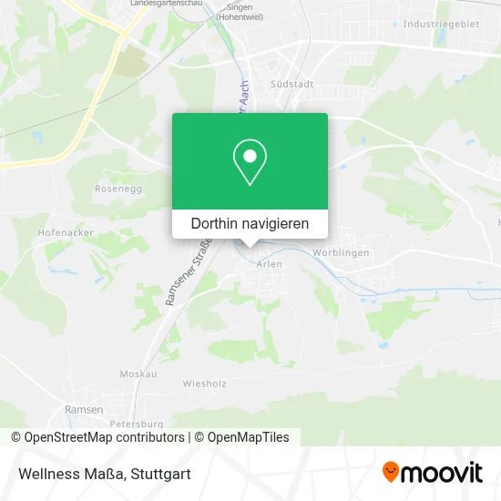 Wellness Maßa Karte