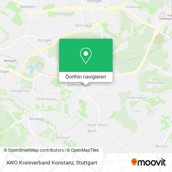 AWO Kreisverband Konstanz Karte