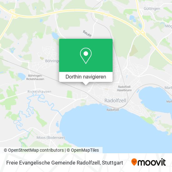 Freie Evangelische Gemeinde Radolfzell Karte