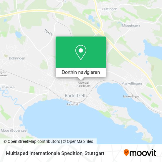 Multisped Internationale Spedition Karte