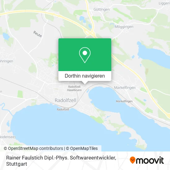 Rainer Faulstich Dipl.-Phys. Softwareentwickler Karte