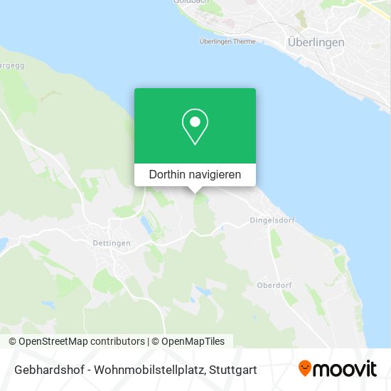 Gebhardshof - Wohnmobilstellplatz Karte
