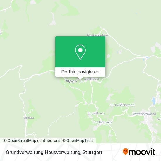 Grundverwaltung Hausverwaltung Karte