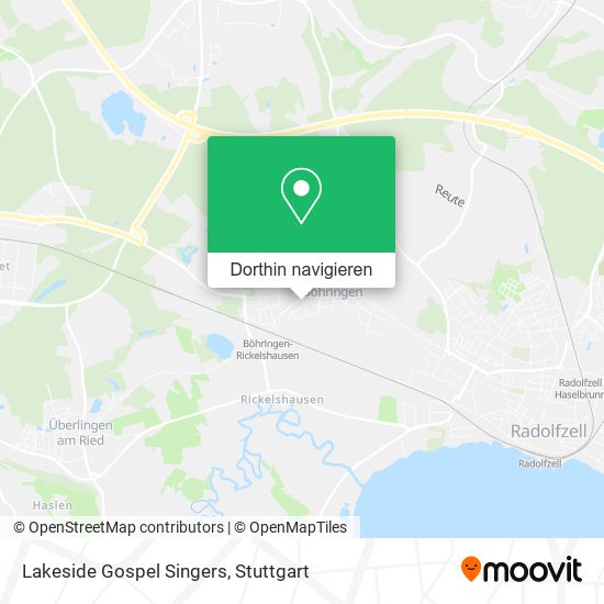 Lakeside Gospel Singers Karte