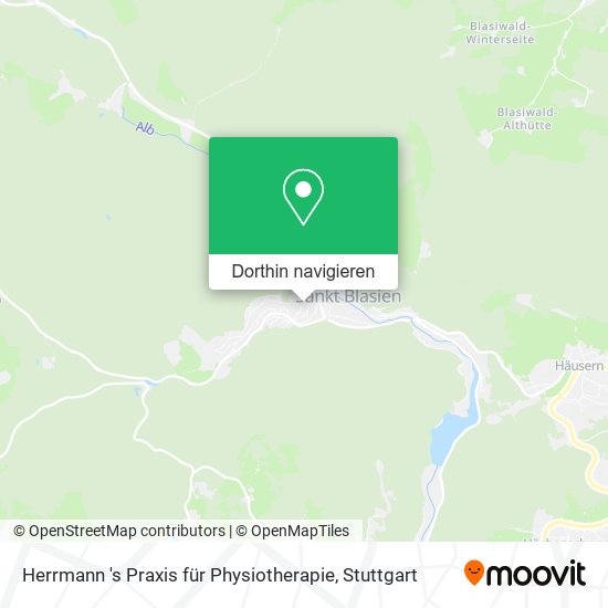 Herrmann 's Praxis für Physiotherapie Karte