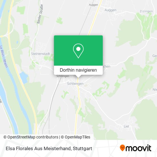 Elsa Florales Aus Meisterhand Karte
