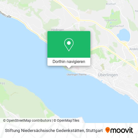 Stiftung Niedersächsische Gedenkstätten Karte