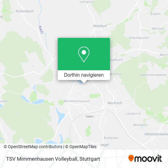 TSV Mimmenhausen Volleyball Karte
