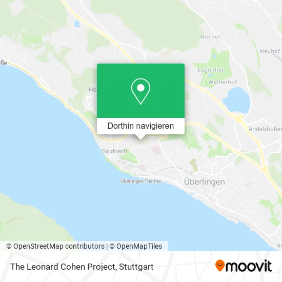 The Leonard Cohen Project Karte