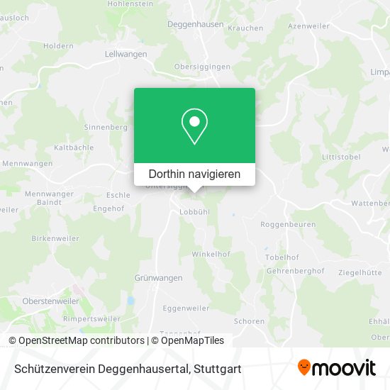 Schützenverein Deggenhausertal Karte