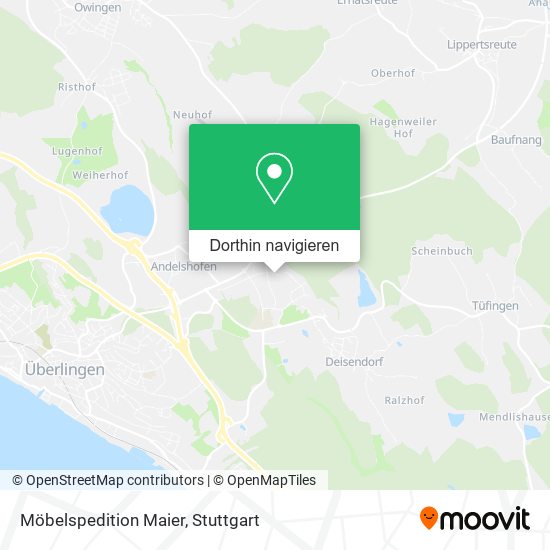 Möbelspedition Maier Karte