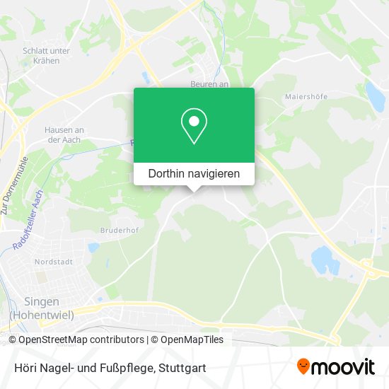 Höri Nagel- und Fußpflege Karte