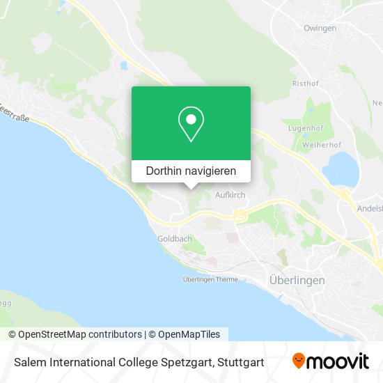 Salem International College Spetzgart Karte