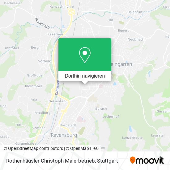 Rothenhäusler Christoph Malerbetrieb Karte
