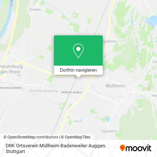 DRK Ortsverein Müllheim-Badenweiler-Auggen Karte