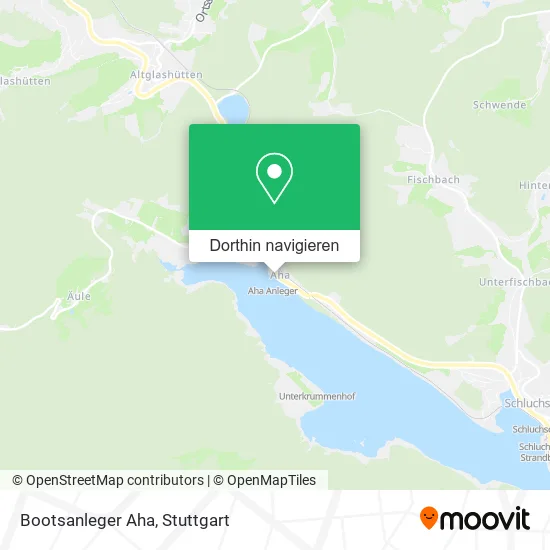 Bootsanleger Aha Karte