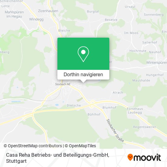 Casa Reha Betriebs- und Beteiligungs-GmbH Karte