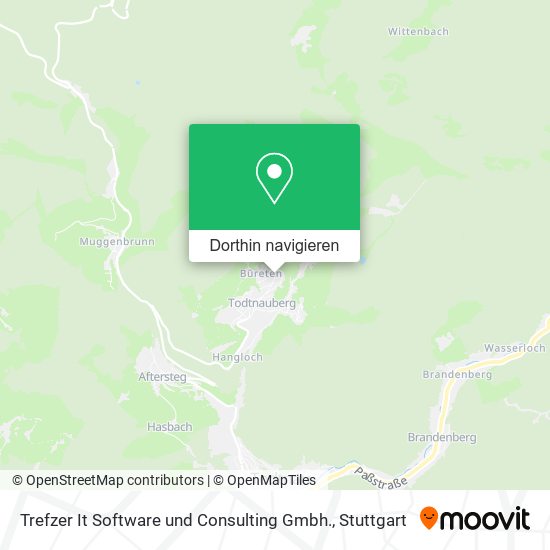 Trefzer It Software und Consulting Gmbh. Karte