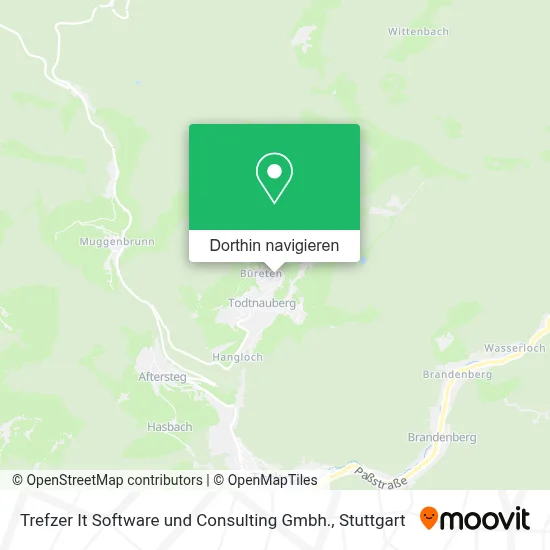 Trefzer It Software und Consulting Gmbh. Karte