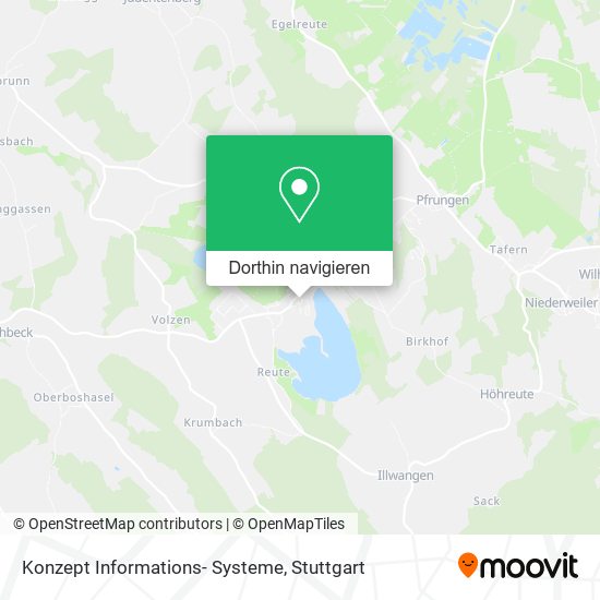 Konzept Informations- Systeme Karte