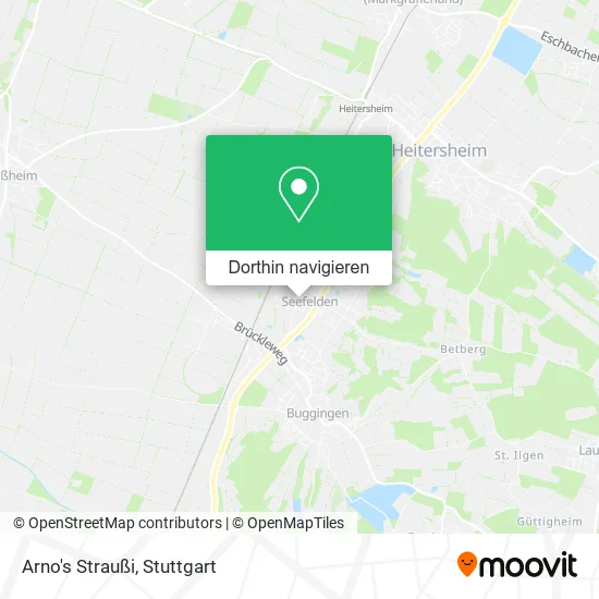 Arno's Straußi Karte