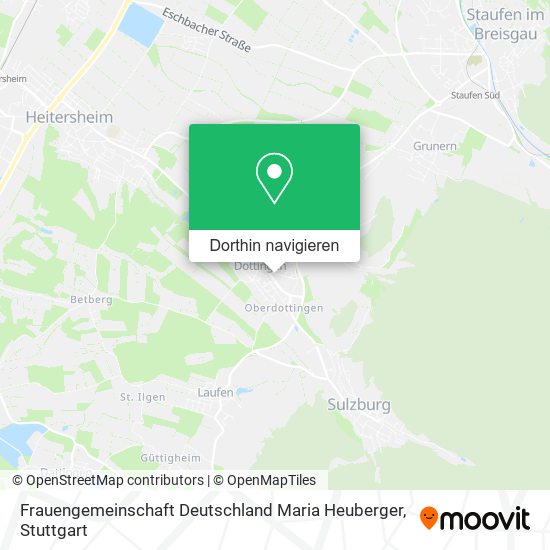 Frauengemeinschaft Deutschland Maria Heuberger Karte