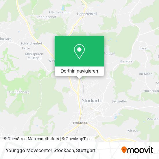 Younggo Movecenter Stockach Karte