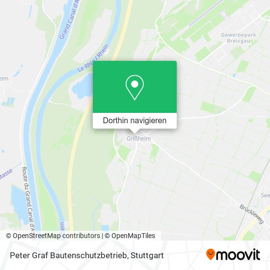 Peter Graf Bautenschutzbetrieb Karte
