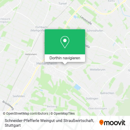 Schneider-Pfefferle Weingut und Straußwirtschaft Karte